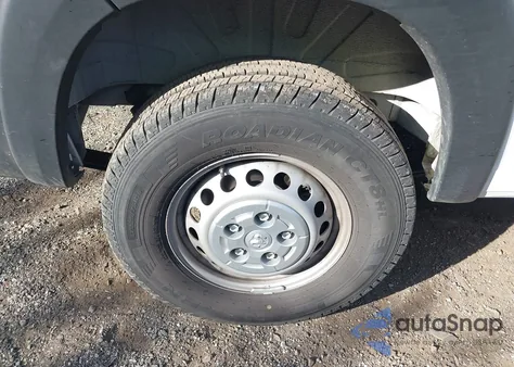 2024 Ram Promaster 2500 Tradesman High Roof 136 Wb W/Pass Seat from USA, damaged, VIN 3C6LRVCG7RE101671